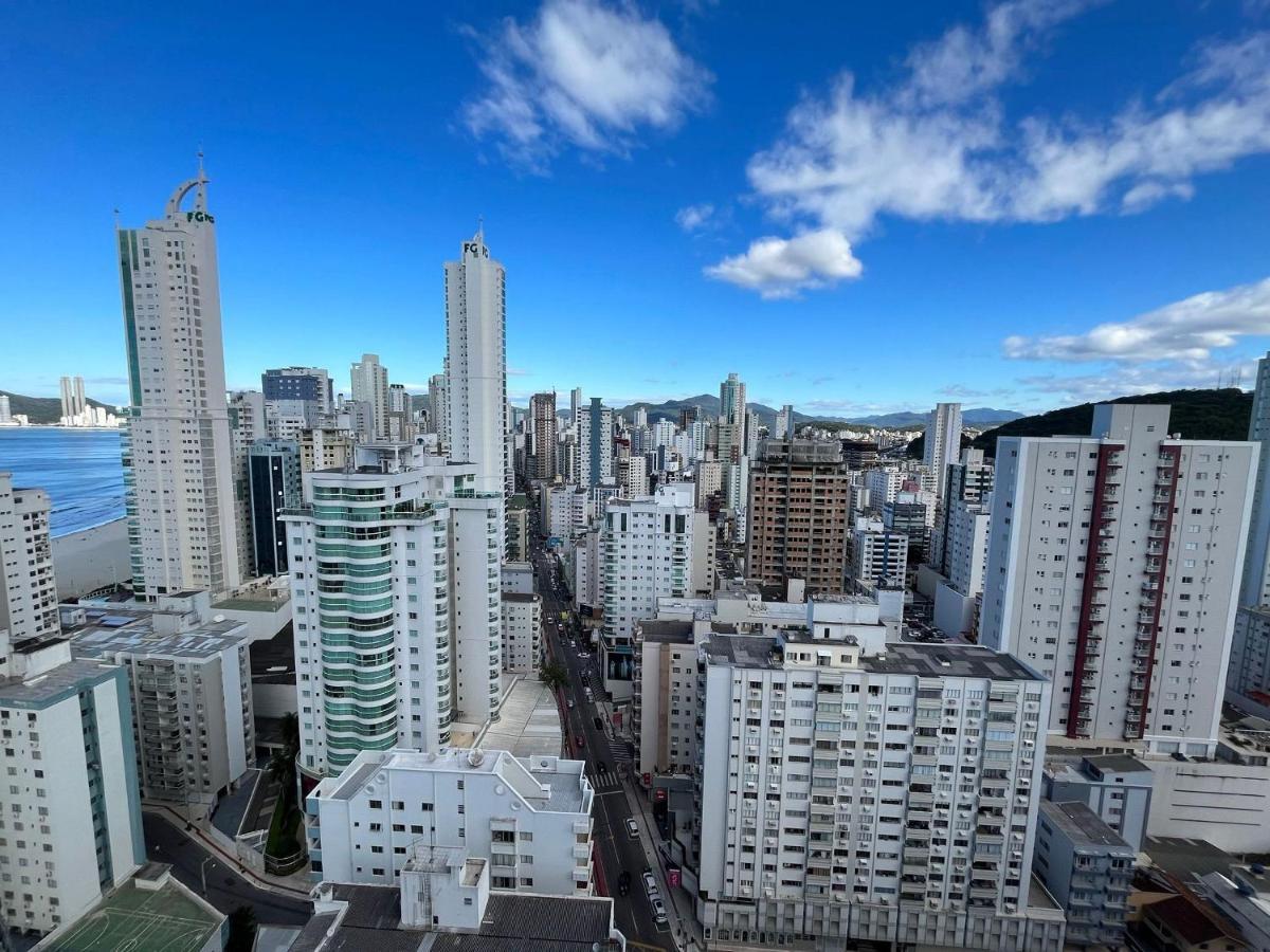 Ct01- Vista Mar| Telas Protecao| Churrasq, Garagem Balneario Camboriu Exterior photo
