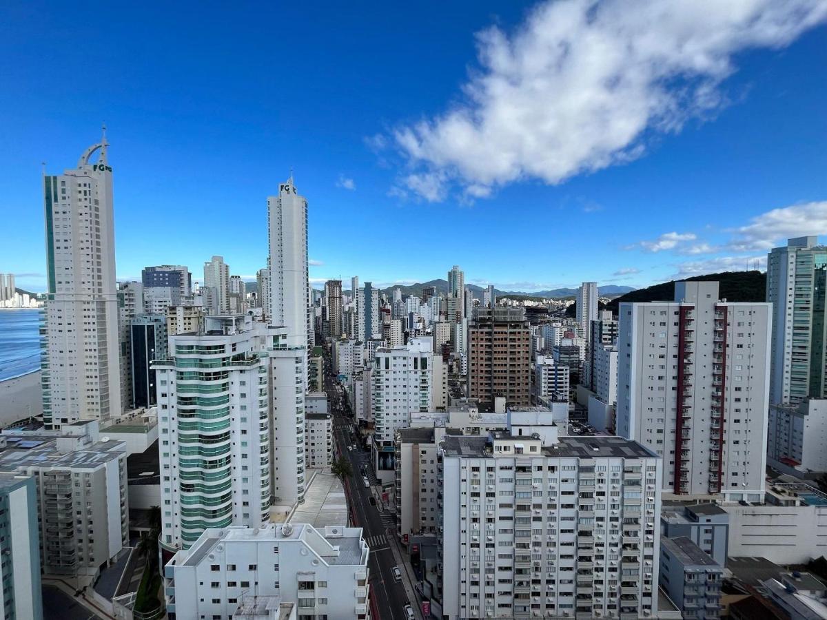 Ct01- Vista Mar| Telas Protecao| Churrasq, Garagem Balneario Camboriu Exterior photo